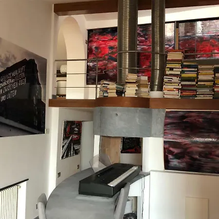 Open Space-loft With Terrace In Front Of The Beach * Camogli